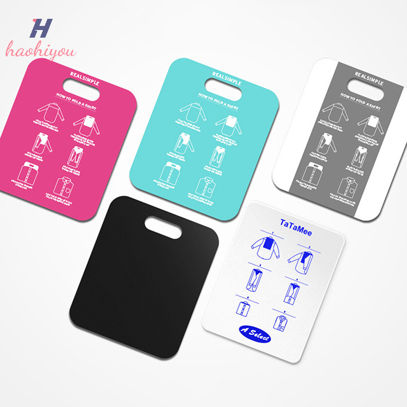 <haohiyou> ครัวเรือนเสื้อพับบอร์ดเด็ก/ผู้ใหญ่เสื้อผ้าโฟลเดอร์ตู้เสื้อผ้า Organizer เสื้อ Nice