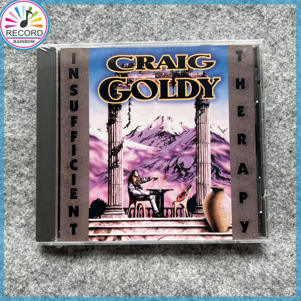 Craig Goldy INSUFFICIENT THERAPY Original CD Album [Sealed] Brand New IP0722