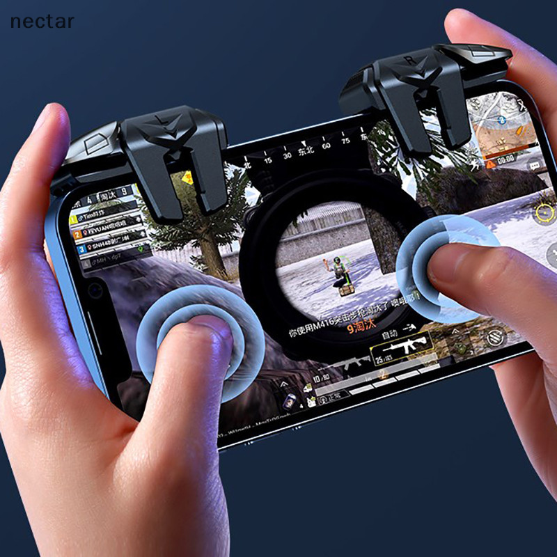 Tar ใหม่ G21 สําหรับโทรศัพท์ Android ตัวควบคุมเกมโทรศัพท์มือถือเกม Trigger Gamepad Joy ปุ่มคีย์ N