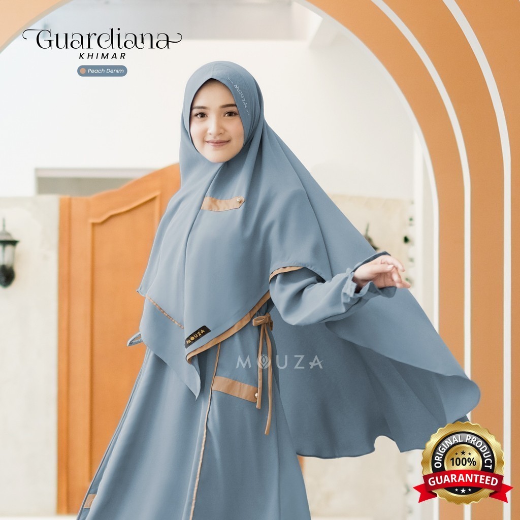 SabinlaMall - Khimar Premium Guardiana Mom Long Hijab Muslimah By Mouza
