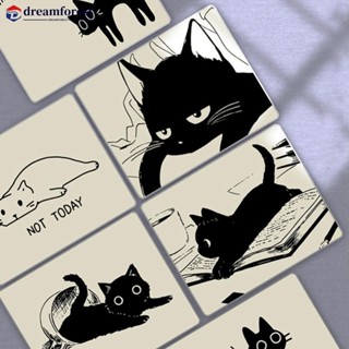 Dreamforest 210*260*3 มม.แผ่นรองเมาส์แมวน่ารักแล็ปท็อปคีย์บอ…