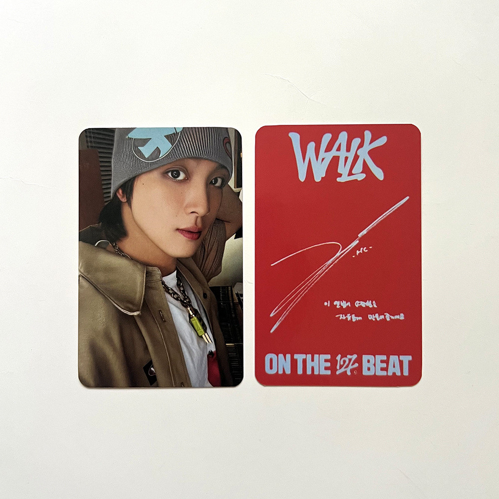 1-7pcs NCT 127 HAECHAN WALK Lomo Cards ON THE BEAT WayV ID Photo NCT WISH NCT DREAM Photocards Qian 