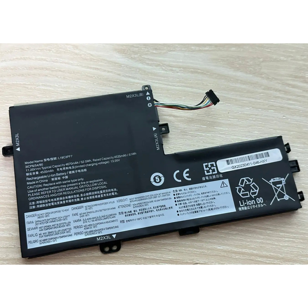 52.5Wh L18C3PF7 แล็ปท็อป Battery  For Lenovo Ideapad S340-15 S540-15 L340-15IWL/15API/17API V155-15A