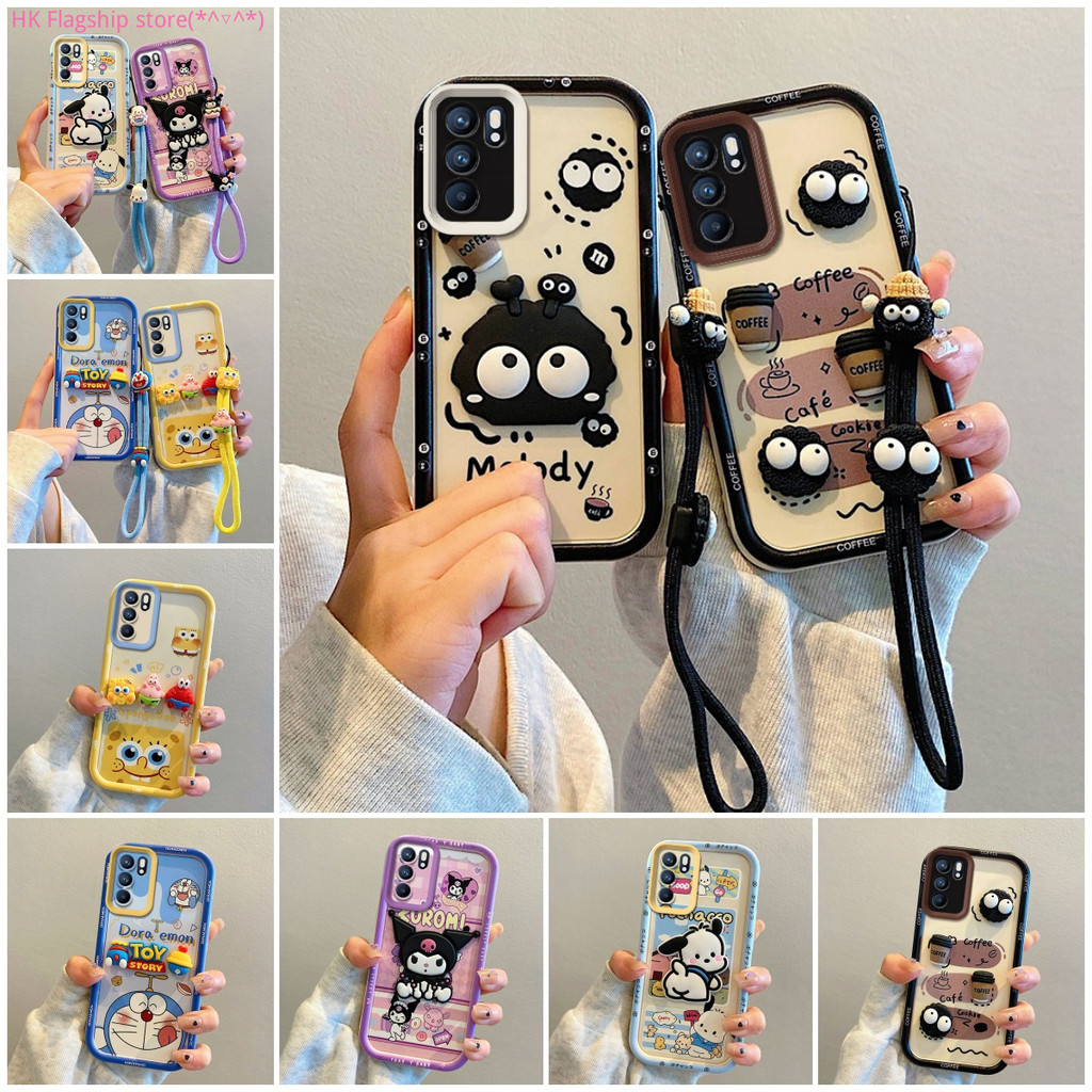 เคส oppo A16 4G oppo A16S การ์ตูน CartoonPlushของเล่น การ์ตูนTPU Softซิลิโคนเคสโทรศัพท์PQG2