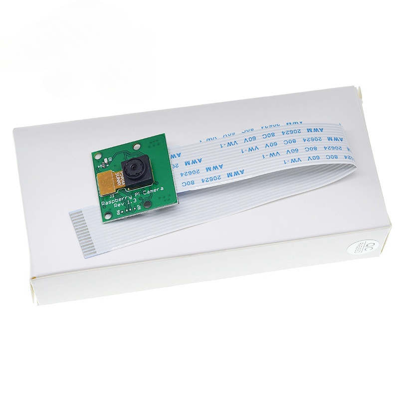Raspberry Pi 3 รุ่น B + โมดูลกล้อง 1080p 720p มินิกล้อง 5MP เว็บแคมกล้องวิดีโอใช้งานร่วมกับ Raspberry Pi 4 รุ่น B