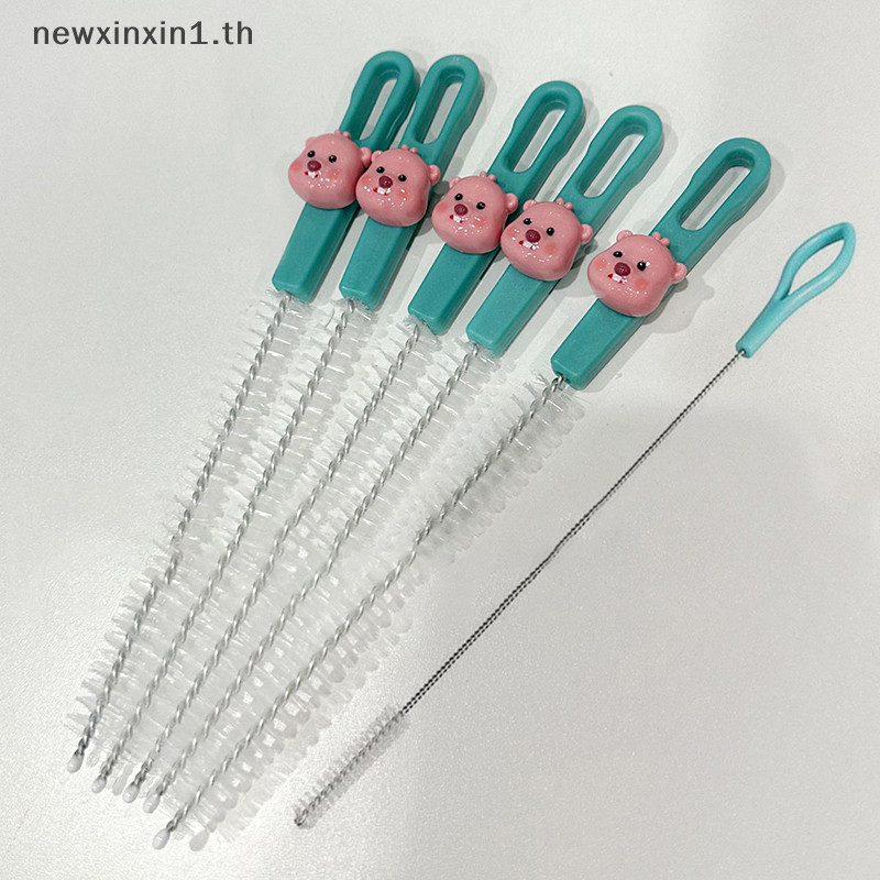 *NT* แปรงทําความสะอาดห้องครัวไนลอนขวดลวดแปรงฟางแปรงทําความสะอาดในครัวเรือนถ้วยหลอดขวดฟางซักผ้าทําความสะอาดแปรงเครื่องมือ {ที}