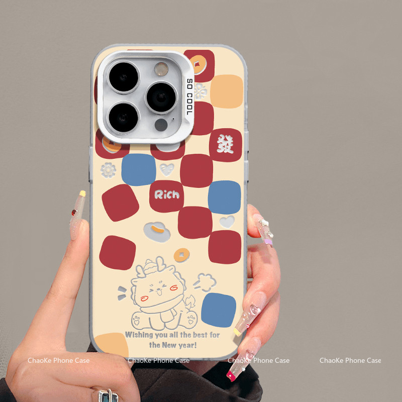 เข้ากันได้สำหรับ เคสไอโฟน เคสไอโฟน iPhone15 14 13 12 11promax xsmax xs xr x 7p 8plus เคส hxmscy321/322
