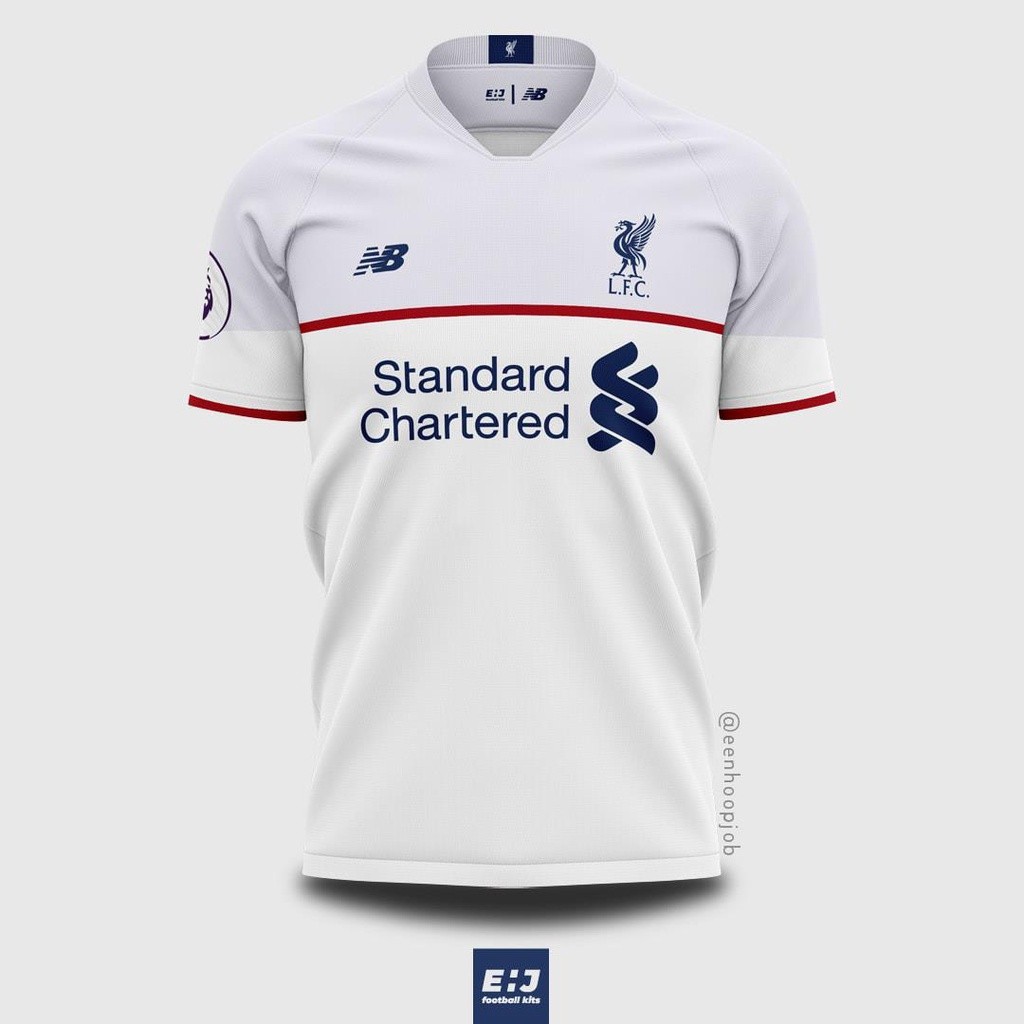 ฤดูร้อนใหม่เสื้อลิเวอร์พูลแนวคิดที่สามเสื้อยืดเสื้อฟุตบอลชายและหญิง