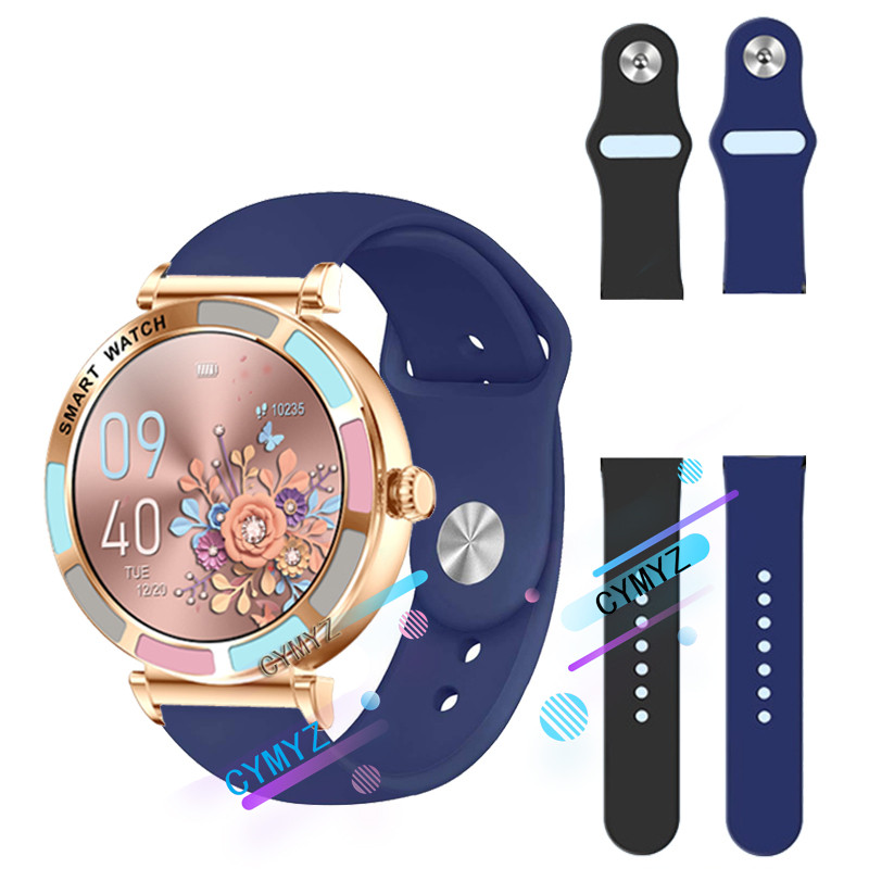 สําหรับ Aolon Lily R2 สายรัดซิลิโคนสําหรับ Aolon Lily R2 Smart Watch สาย 41 มม. สายรัดข้อมือกีฬา