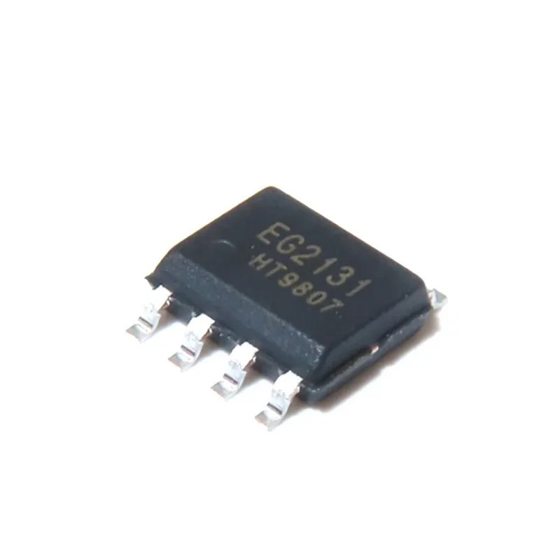 ชุด 50,10 IC EG2131 SOP-8 ชิปไดรเวอร์ครึ่งสะพานเข้ากันได้กับ IR2103 mosfet Driver IC, IGBT