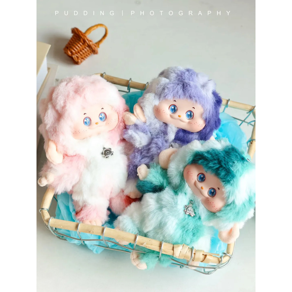 【พร้อมส่ง】pimomo ยกกล่อง ของเล่น ตุ๊กตา กล่องสุ่ม art toy พวงกุญแจ First generation blind box