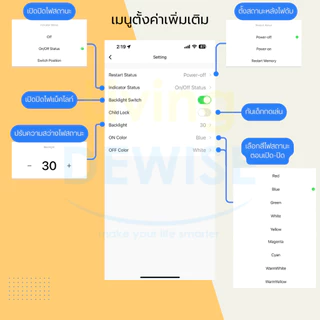 Tuya สมาร์ทปลั๊กพร้อมสวิตช์ไฟฝังผนัง (รุ่น YC) Wi-Fi/Zigbee เปิดปิด ตั้งเวลาผ่านแอป รองรับ Google Home/Alexa