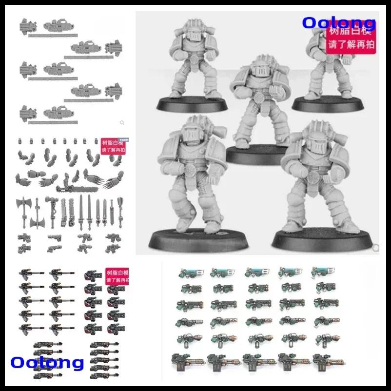 Legion MKIII Wepaons ชุด Unpainted เรซิ่นรุ่นทหารอาวุธ Part Miniatures รุ่นเรซิ่นตารางสงครามเกม Chessman อุปกรณ์เสริมเกมกระดานชิ้น