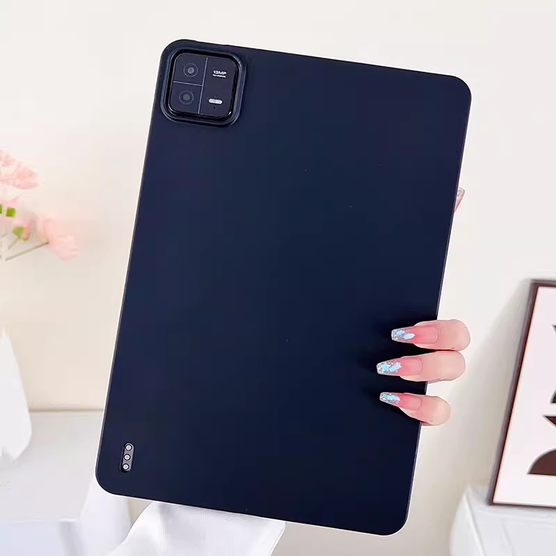 เคส TPU แบบนุ่มซิลิโคนเคลือบบางเฉียบสําหรับ Infinix Xpad 11 2024 สีทึบฝาหลัง Frosted