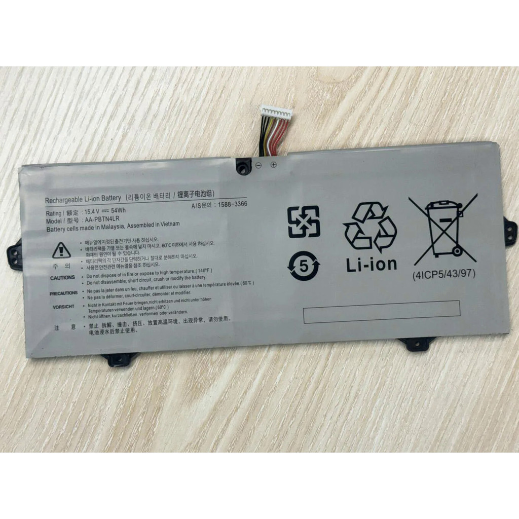 New Replacment Battery AA-PBTN4LR For Samsung Notebook 9 Pro NP940X3M NP940X5M NP940X5N แบตเตอรี่แล็