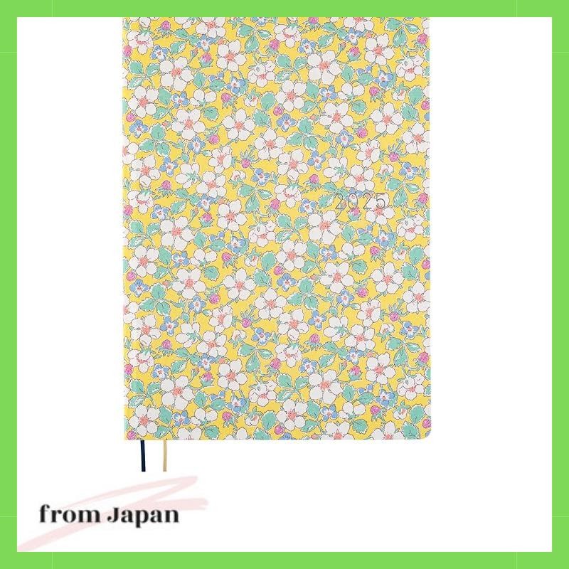 Hobonichi Techo 2025 ผ้า Hon Liberty/Paysanne Blossom [A5/1 วันต่อหน้า/January/Monday Start]
