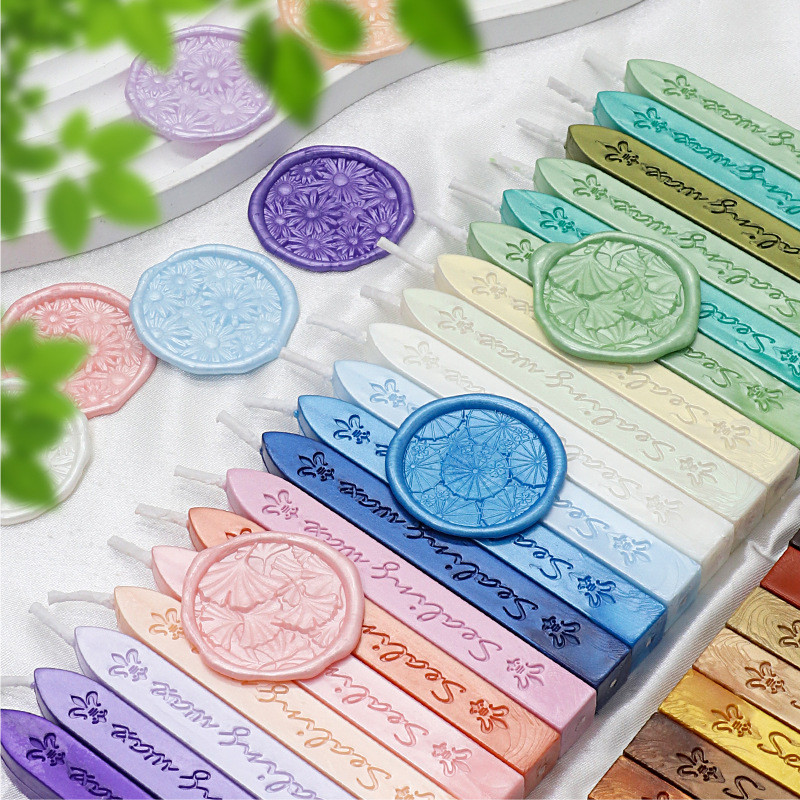 สินค้าใหม่ Letter Pattern Wax Strip Core Wax Lacquer Seal Lacquer Wax Retro Lacquer Sealing Wax