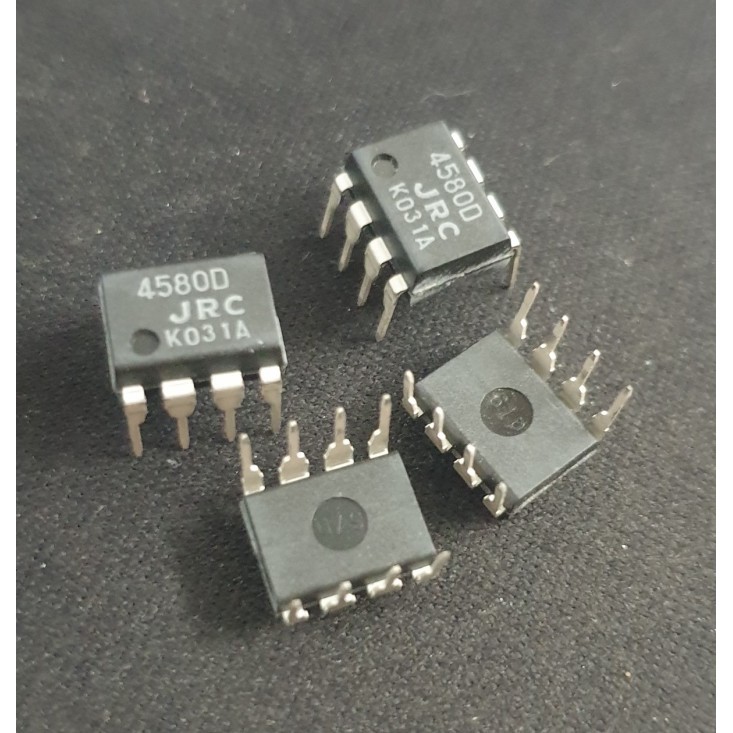 Ic JRC4580D JRC 4580D 4580D Dual Op-Amplifier IC DIP-8 ส่วนประกอบอิเล็กทรอนิกส์