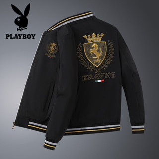 เพลย์บอย ฤดูใบไม้ร่วงฤดูใบไม้ผลิสไตล์ยุโรปหรูหราแฟชั่นเย็บปั…