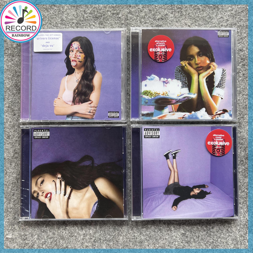 Olivia Rodrigo SOUR & Target Exclusive & GUTS & Exclusive Alternative 4 อัลบั้ม Set [ปิดผนึก] ใหม่เอ