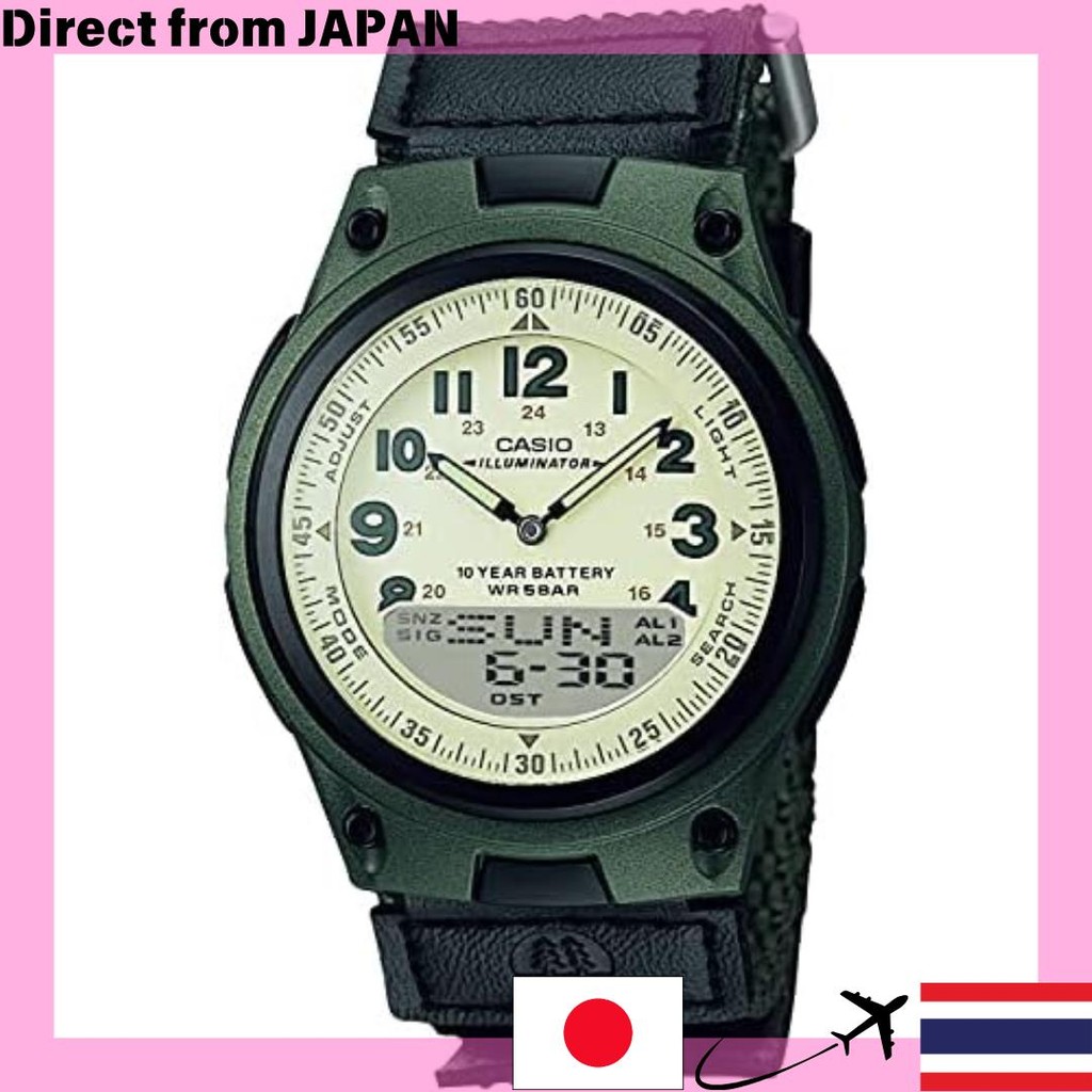 【Direct from Japan】[Casio] นาฬิกาข้อมือ Casio Collection AW-80V-3BJH สีดำ สำหรับผู้ชาย