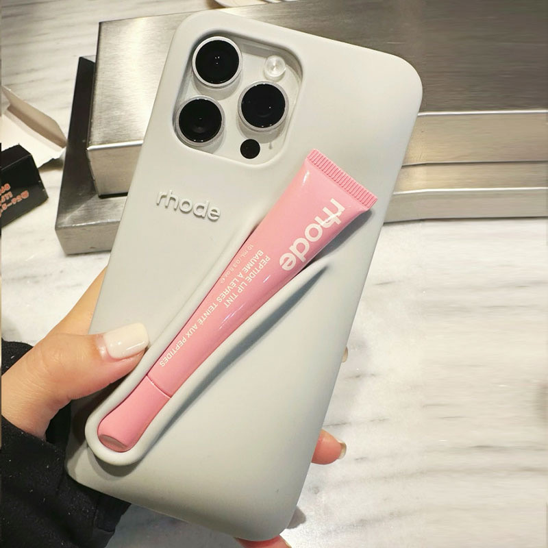 หรูหรา Liquid Solid ลิปสติกเคสโทรศัพท์สําหรับ iPhone16 15 14 13 12 11 Pro Max ปลอกกันกระแทกป้องกันกล้อง Soft ฝาหลัง