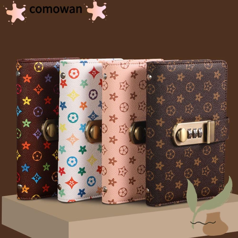 Kowan 100 ซองเงินประหยัด Challenge, PU ประหยัดเงิน Mini Binder Saving Challenge, ตลกความจุขนาดใหญ่พร้อมรหัสผ่านล็อคกันน้ํา Saving Challenges หนังสือคู่