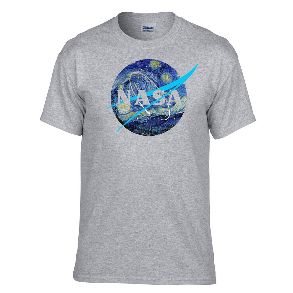 เสื้อยืด Nasa Big Bang Theory Astronaut Apollo Grey -053_Grey