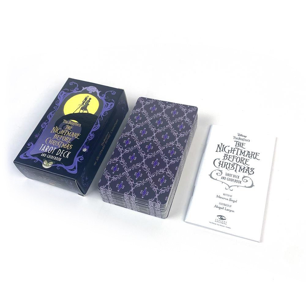 ขนาดเดิม The Nightmare Before Christmas Christmas Nights ไพ่ทาโรต์