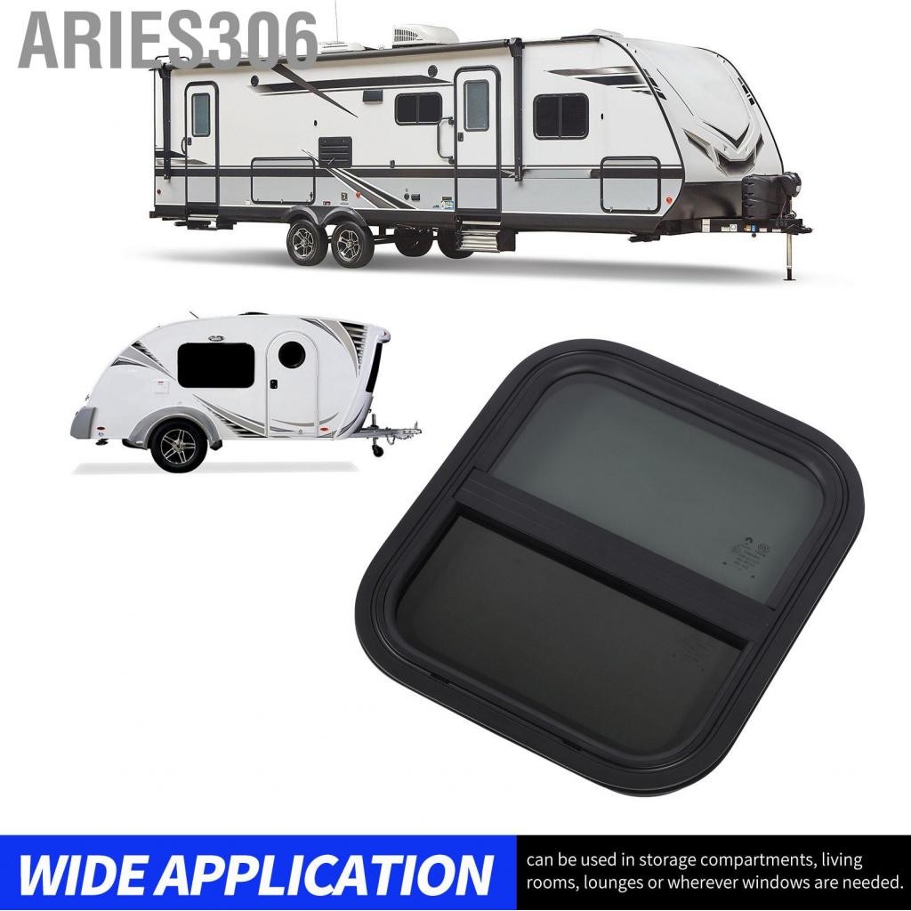 Aries306 RV เลื่อน Windows Anti Oxidation สไลด์ Trailer หน้าต่างกันน้ำปิดผนึก Tinted กระจกนิรภัยดึงเปิดสำหรับ Motorhome