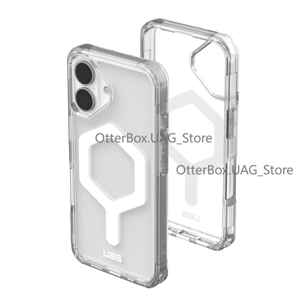 Uag iPhone 16 Case Plyo Magnetic Attraction Rugged Slim โปร่งใสกันกระแทกเกรดทหารฝาครอบป้องกัน