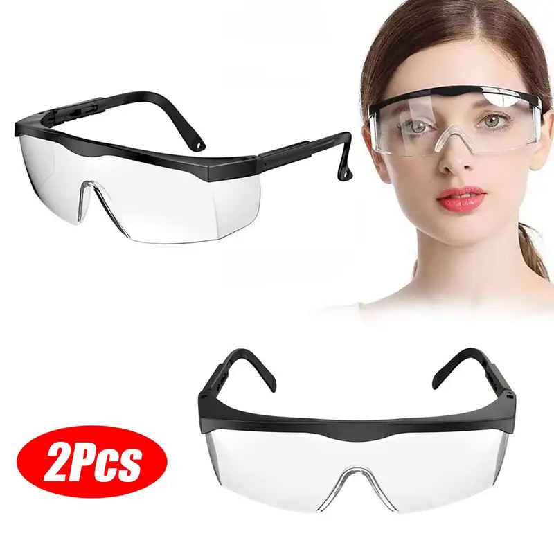Safety Goggles Protective Glasses Anti Fog Clear Lens CE Ansi Z87 Spectacles Eye Protection Eyewear 