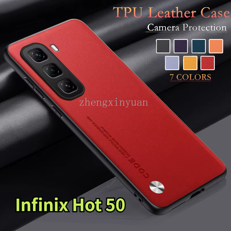 Infinix Hot 70 60 50 Pro Plus Hot50ProPlus Hot50Pro Hot60i 4G 5G กรณีซิลิโคนนุ่มธรรมดาหนังป้องกันกรณีสําหรับ Hot70 Hot60Pro + Hot50Pro + 50Pro + ป้องกันปกหลัง