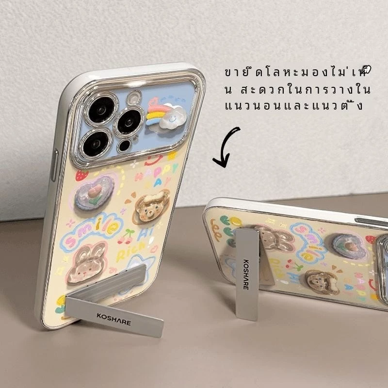🔥SUN🔥【DIY】ส่งไวจากไทยเคสโทรศัพท์อะนิเมะการ์ตูน เคสกันกระแทก ไอโฟน17 16 11 For iPhone12 13 14 15PRO MAX XR XS 6 7 8 Plus thumbnail 6
