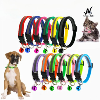 ปลอกคอสัตว์เลี้ยง สร้อยคอสัตว์เลี้ยง หมา ปลอกคอแมว มี 12 สี …