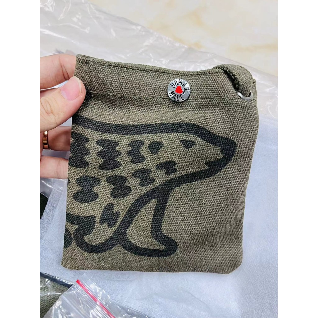 2024 Canvas Super Mini Crossbody Bag สายสะพายไหล่ปรับได้