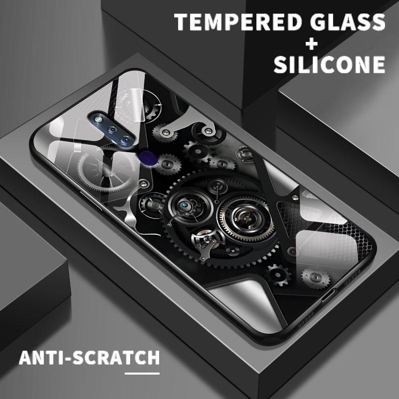 เหมาะสำหรับ OPPO F11 F9 F5 Youth F7 F15 F17 F19 F19s Pro F21 5G กรณีโทรศัพท์ใหม่เคส Creative Machine