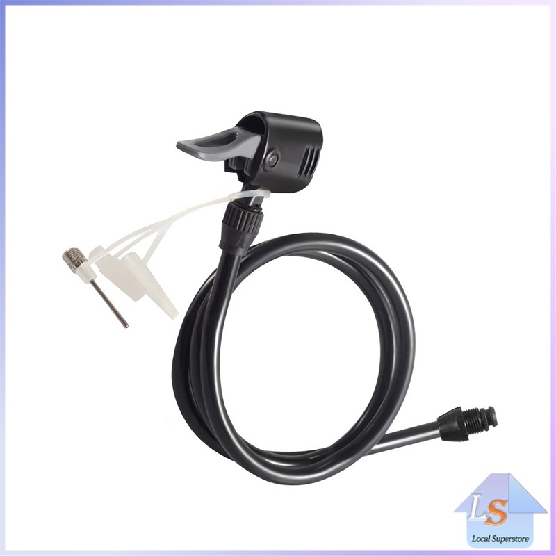 สายสูบลม สายสูบจักรยาน พร้อมหัวสูบชนิดสองรู ความยาวมาตรฐาน 80cm Pump Hose - รูปที่ 7