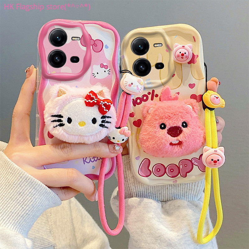 เคส vivo y35 4g ปลอก TPUเคสโทรศัพท์ซิลิโคนอ่อนนุ่มการ์ตูน PQGGZ