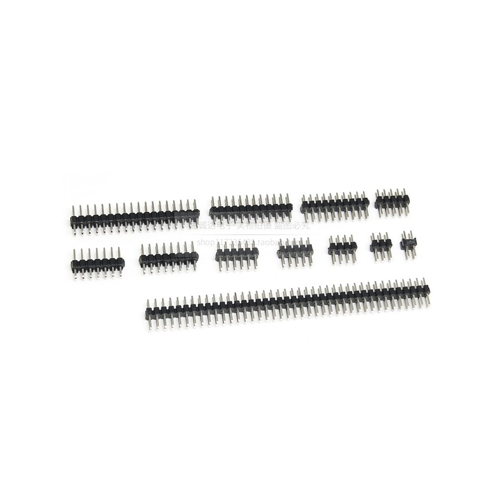 2 * 5P, 2 * 9P, 2 * 10P Pitch Double Pin Straight Pin 2 * 2/30/40P Copper Pin 2 * 4P, 2 * 8P, 2 * 9P