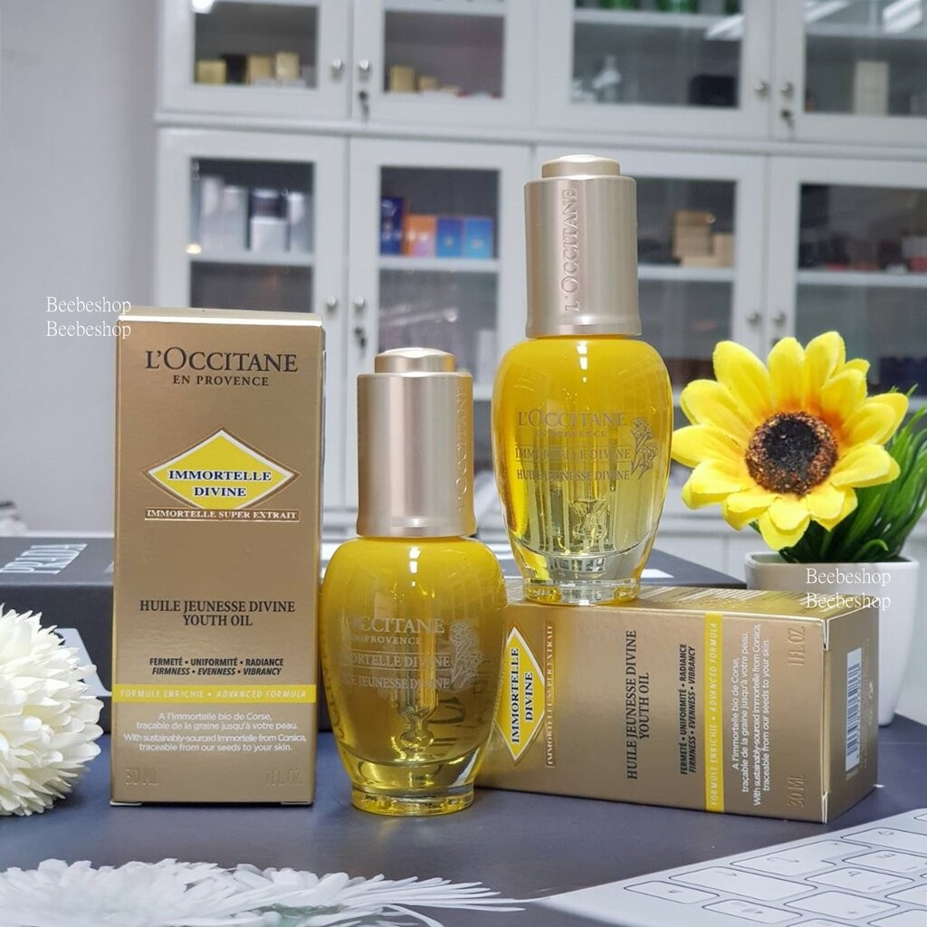 L'occitane เซรั่ม L'occitane Immortelle Divine Youth Oil 30ml สอบถามก่อนสั่งซื้อได้นะคะ