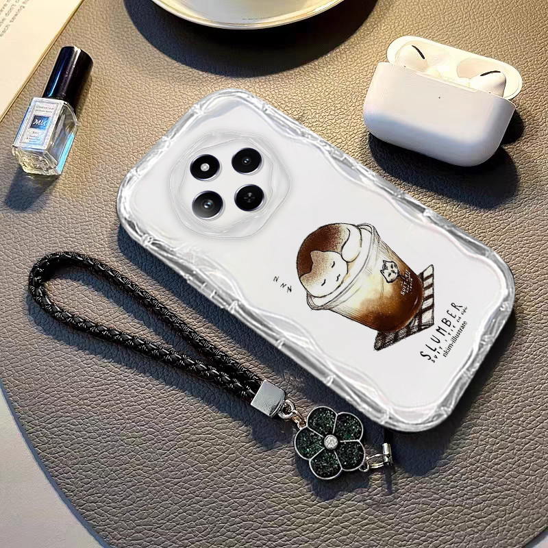 เคส OPPO Reno 12F 5G Reno12F มเคสโทรศัพท ์ ปร่งใสกันกระแทก ป้องกันกล้องดอกไม้ เคสโทรศัพท์ฝาครอบ อะนิเมะการ ์ ตูนซิลิโคนอ ่ อนนุ ่