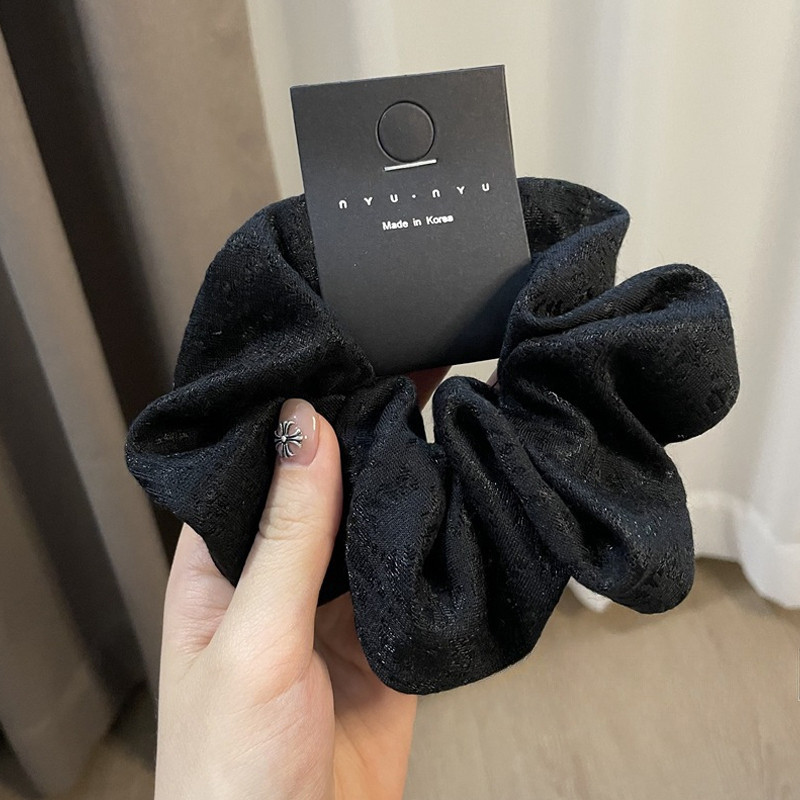 การออกแบบที่เรียบง่ายลูกไม้ขนาดใหญ่ผมหางม้าผมแหวนหัวเชือกผูกผม ยางรัดผม