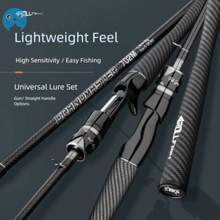 JANFAT คันเบ็ดคาร์บอน 30T Carbon Spinning Rod ความยาว 1.8ม., Super Strong Lure Fishing Casting Rod