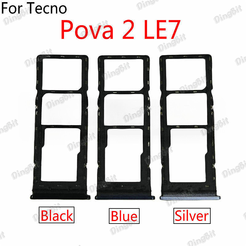 ซิมการ์ดที่ใส่ถาดสําหรับ Tecno Pova 2 LE7