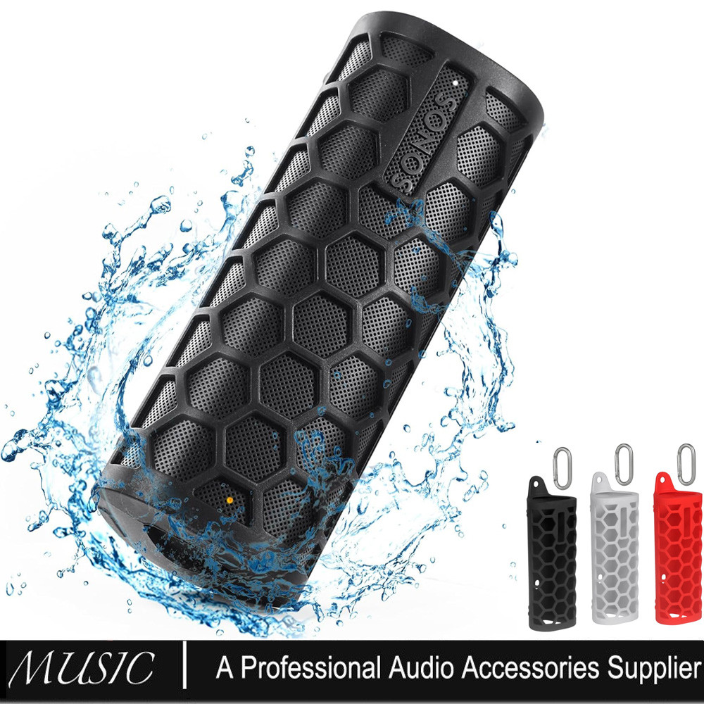 กระเป๋าถือแบบยืดหยุ่นสําหรับ Sonos Roam 2 / Sonos Roam ลําโพงบลูทูธแบบพกพาป้องกันกระเป๋า Sleeve Prot