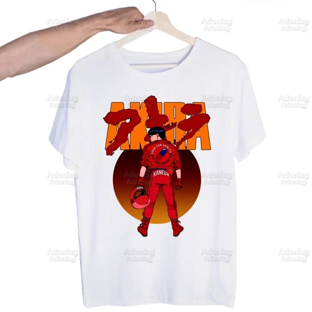 Pakaian T-Shirt Lelaki Anime Harajuku Hip Hop Streetwear