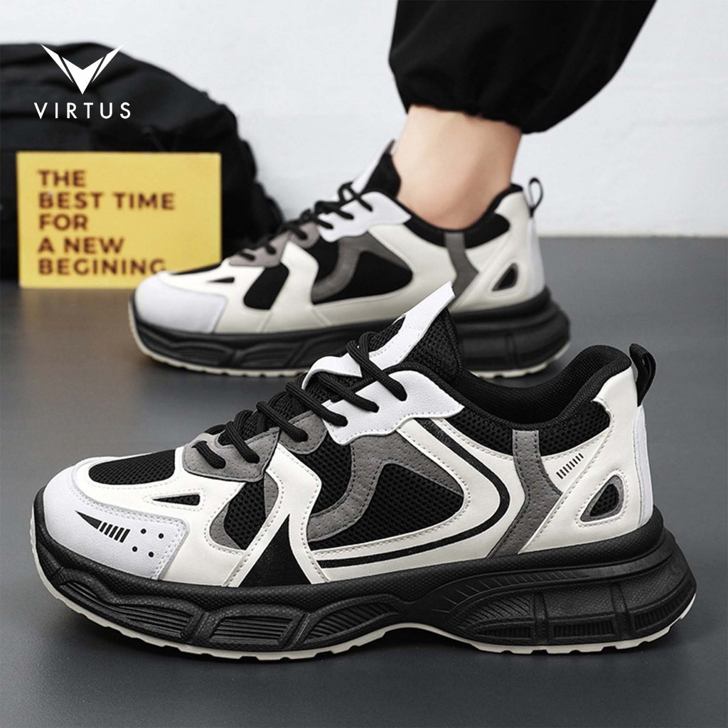 V by Virtus 39 - 44 APEX - รองเท้าผ้าใบผู้ชายกีฬารองเท้าวิ่งรองเท้าลําลองสําหรับโรงเรียน Casual