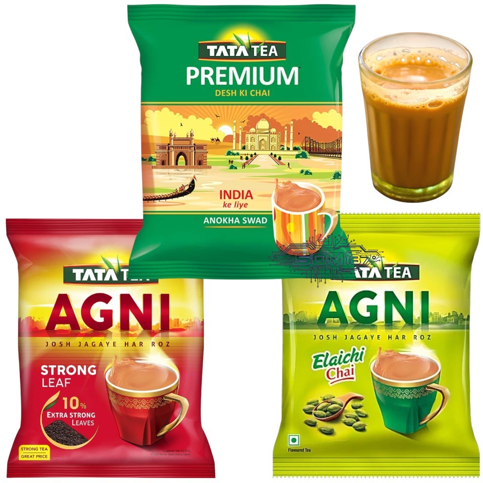 ชาอินเดีย TATA TEA Premium ใบชาคุณภาพสูง กลิ่นหอมเข้มข้น NV