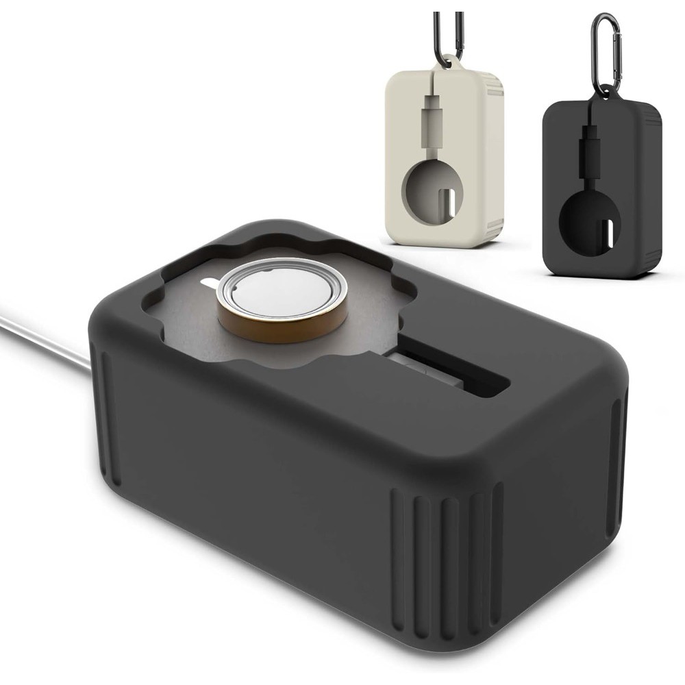 เคสป้องกันสําหรับ Oura Ring Gen 4 Charger Soft Silicone Oura Ring 4 Charger Cover, Ageing for Oura R